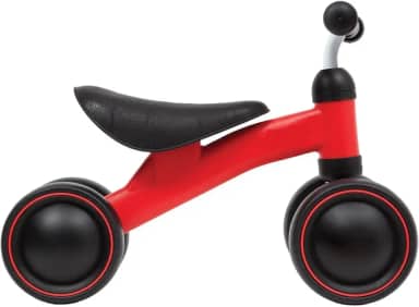 Bicicleta de equilíbrio infantil sem pedais laranja – leve, segura e estável para bebês a partir de 1 ano – estimula equilíbrio, coordenação e confiança