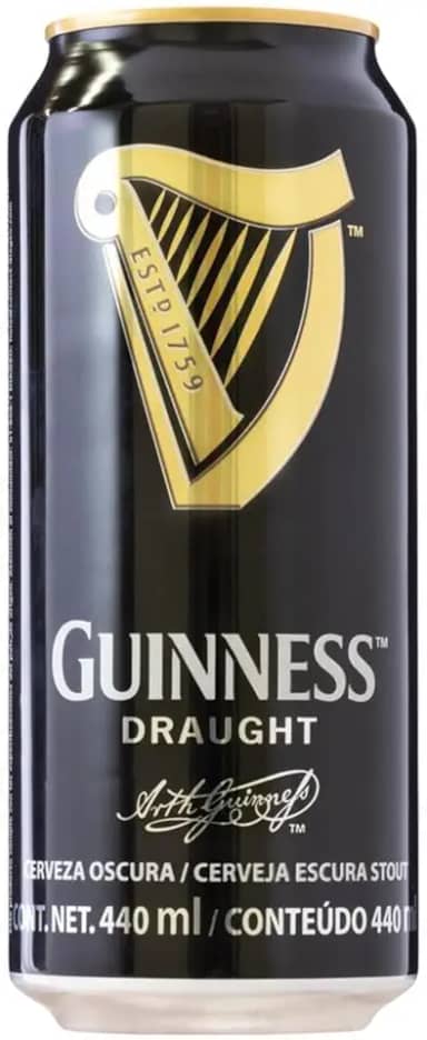 Cerveja Guinness Draught lata 440ml