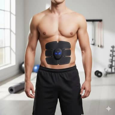 Aparelho Tonificador Abdominal Smart Fitness EMS Musculação e Esporte