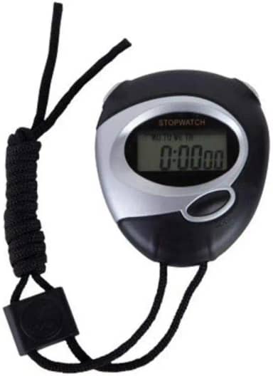Cronômetro Digital Preto