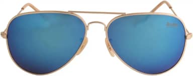 Filtro Ar Esportivo Oval 55mm Azul Para carburador