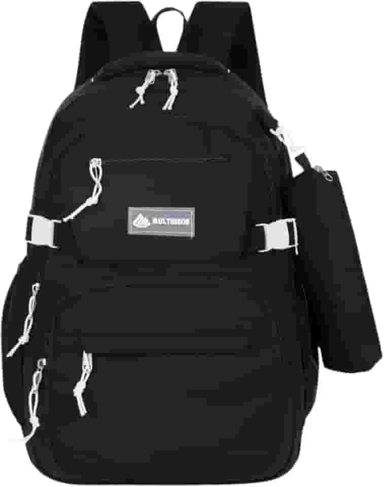 Mochila Escolar Grande Impermeável Bolsa Reforçada Com Bolso Antifurto e Divisória Para Notebook Acompanha Estojo Feminina Masculina Trabalho Faculdade Adulto Infantil Juvenil Adolescente