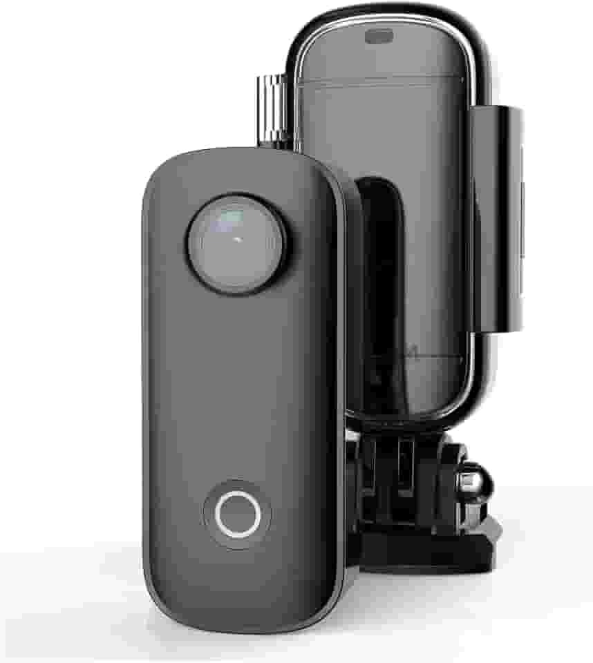 Câmera Portátil SJ4K 4K30FPS – Estabilização Eletrônica, Wi-Fi Integrado, Impermeável até 30m, Ideal para Esportes e Aventuras Subaquáticas