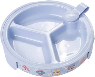 Prato Térmico Decorado Patrulha Canina Menino, 3 Divisórias C/Travas Plasútil