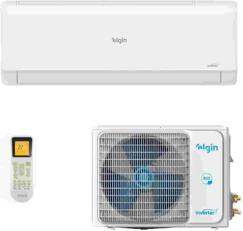 Ar Condicionado Split Hi Wall Inverter Elgin 24000 Btus Quente e Frio Eco Inverter Ii Wi-fi C 220v