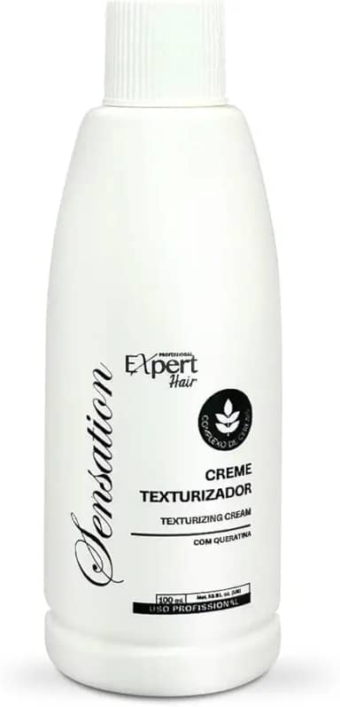 Expert Hair Sensation, Tratamento Capilar com Queratina Brasileira - Anti-frizz para Todos os Tipos de Cabelo - Alisamento de Longa Duração - Queratina Para Alisar O Pelo, Produtos para Escova Brasileira (100ml/3.38 oz)