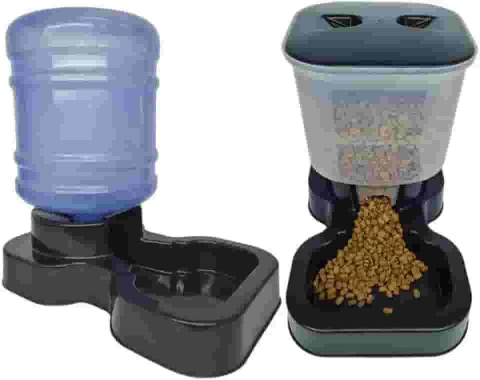 Bebedouro 10lts + Comedouro 8lts Cães e Gatos Pet