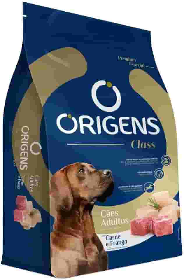 Adimax Ração Origens Class Cães Porte Médio E Grande Carne E Frango 15 Kg
