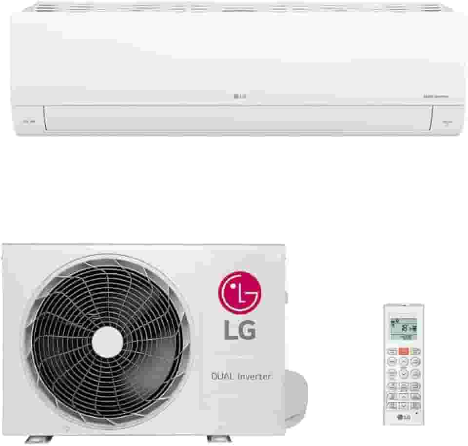 Ar-condicionado Lg Dual Inverter Voice 9000 Btus Quente e Frio Branco S3-w09aa31c - 220v