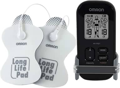 OMRON Massageador de Eletroterapia Portátil TENS Elite HV-F021
