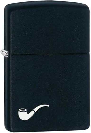 Zippo Isqueiro de cachimbo, preto fosco