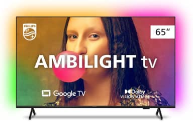 PHILIPS, Smart TV, Ambilight 65' 4K, 65PUG7908/78, Google TV, Comando de Voz, HDR, Dolby, VRR, ALLM