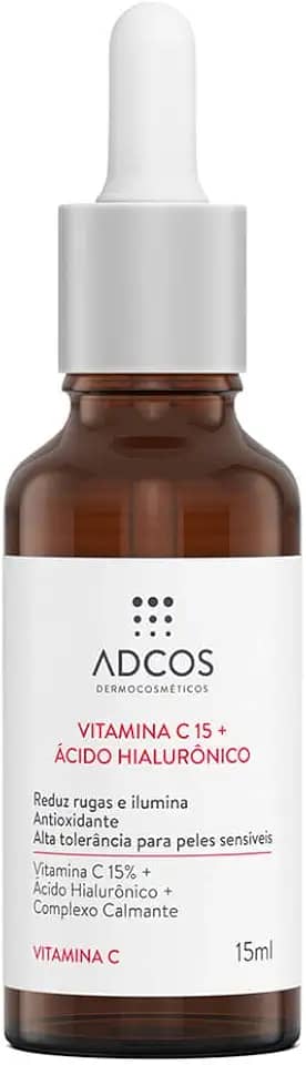 Sérum Adcos Vitamina C 15+Ácido Hialurônico 15ml