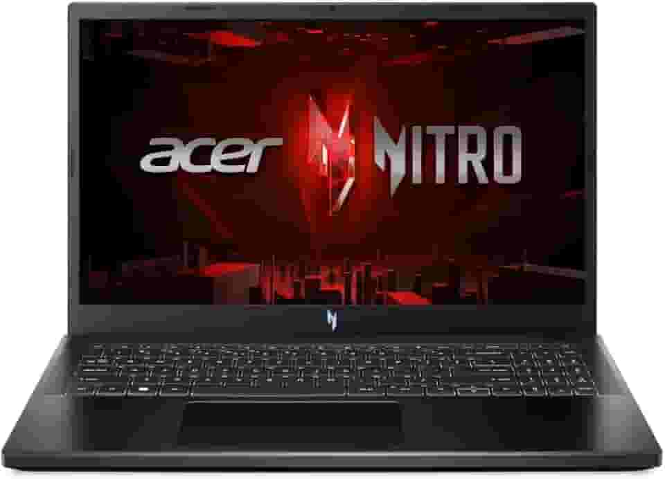 Notebook Acer Nitro V15 ANV15-51-7837 Intel Core I7 13ª Geração H Tela 15.6 IPS FHD 144Hz (GPU Nvidia RTX 3050) retro iluminado na cor branca Linux Gutta.