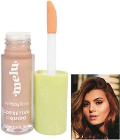 Corretivo Líquido Melu Rr8104Cap4 Cappuccino 4 Rubyrose