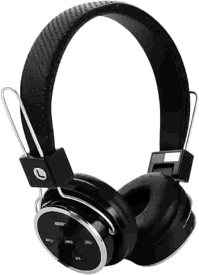 Fone De Ouvido Headphone Sem Fio Bluetooth Micro Sd Radio Fm B-05 (Preto)