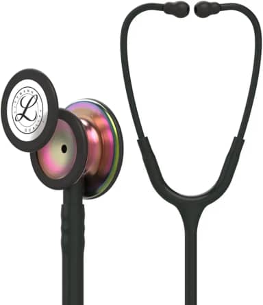 Estetoscópio 3M Classic III Rainbow 5870 Littmann Preto
