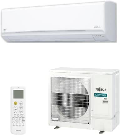 Ar Condicionado Split Hi Wall Fujitsu Inverter Airstage Premium 18.000 Btus Quente e Frio 220v R-32