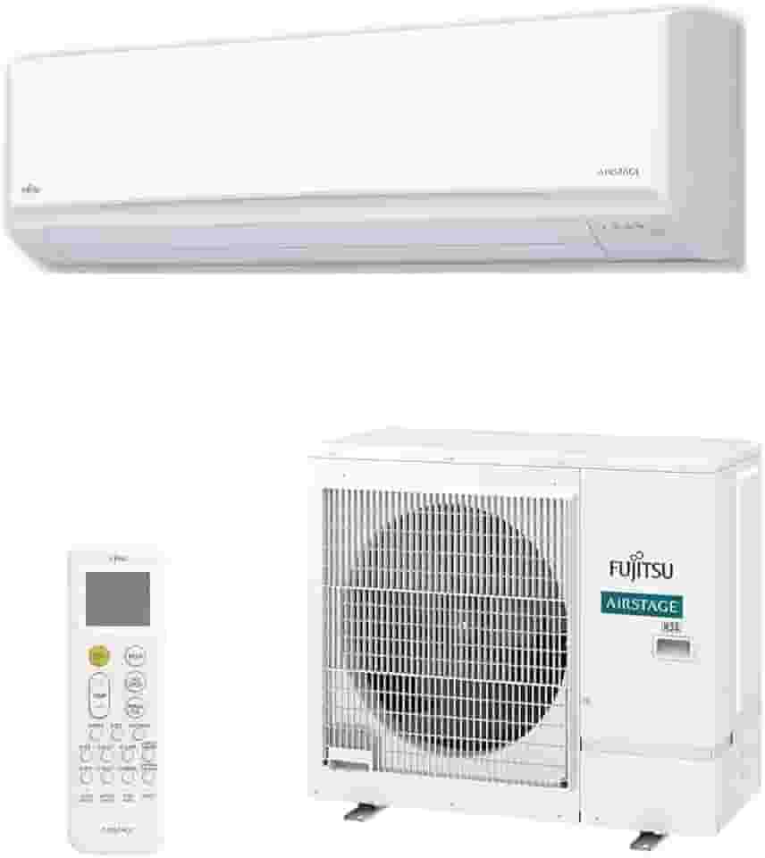 Ar Condicionado Split Hi Wall Fujitsu Inverter Airstage Premium 18.000 Btus Quente e Frio 220v R-32