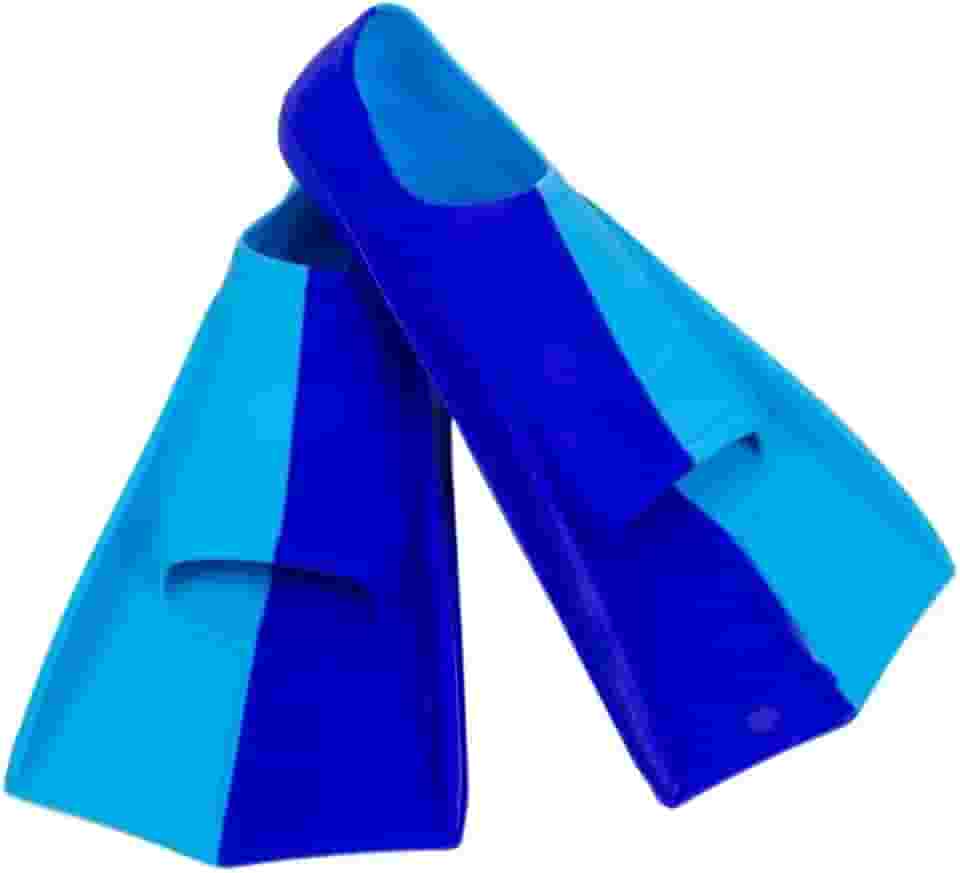 Nadadeira Natação Dual Training Fin Pé de Pato Treinamento Fortalecimento(36)