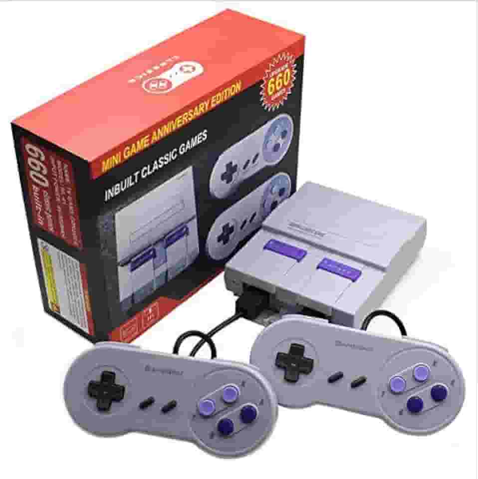 Video Game Super Mini, 620 Jogos 8 Bits 2 Controles