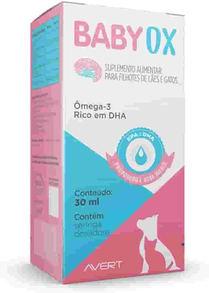 BabyOX Suplemento Alimentar para Filhotes de Cães e Gatos 30 ml