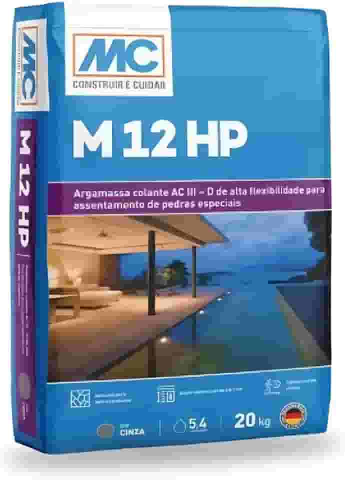 Argamassa AC III M12 HP Cinza (Saco 20kg) - MC BAUCHEMIE