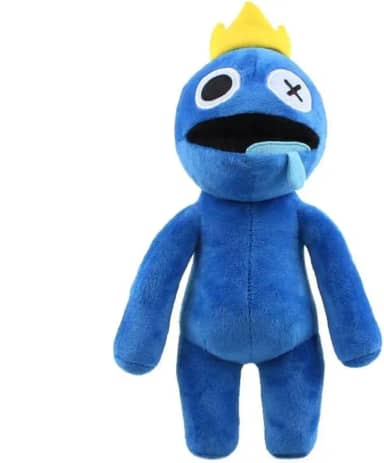 Pelúcia Boneco Azul Babão Jogo Ro-blox Rainbow Friends - 1 Unidade