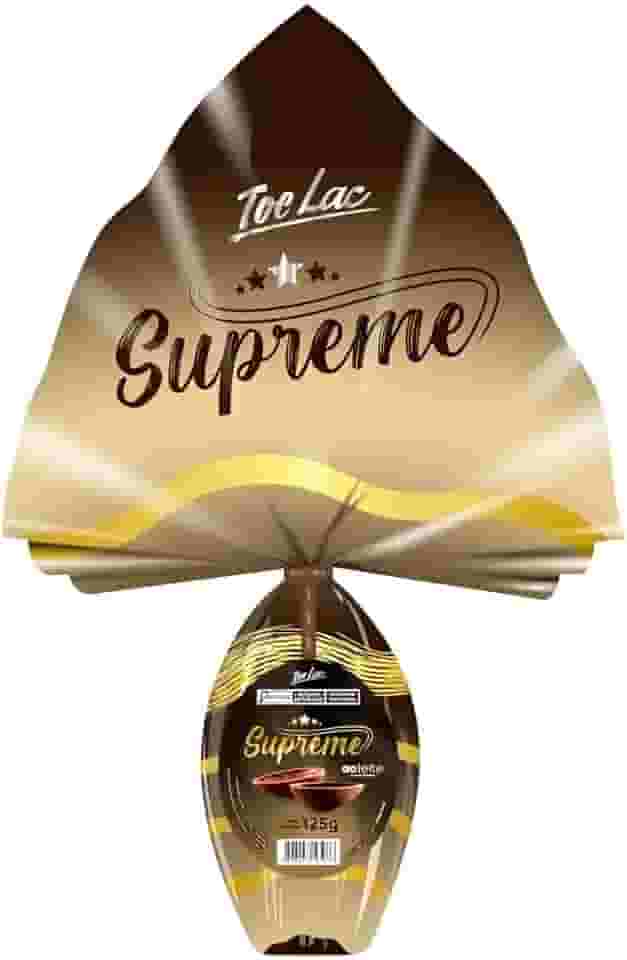 Ovo de Páscoa Toc Lac Chocolate Supreme ao Leite 125g