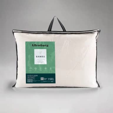 Travesseiro Confort Latex Bambu Altenburg - 48cm x 68cm - Branco