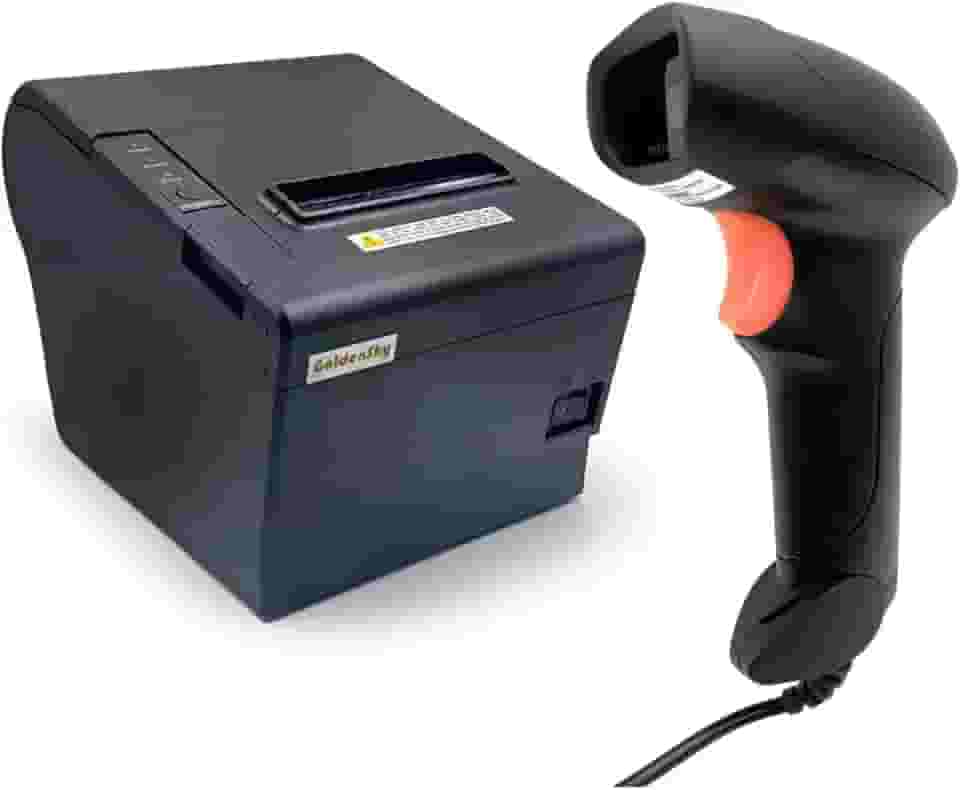 Impressora Não Fiscal Térmica 80mm + Leitor Boleto Código Barras