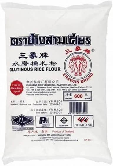 Farinha De Arroz Glutinoso Em Pó (glutinous Rice) CHO HENG P/preparo Kimchi E Topokki 1kg