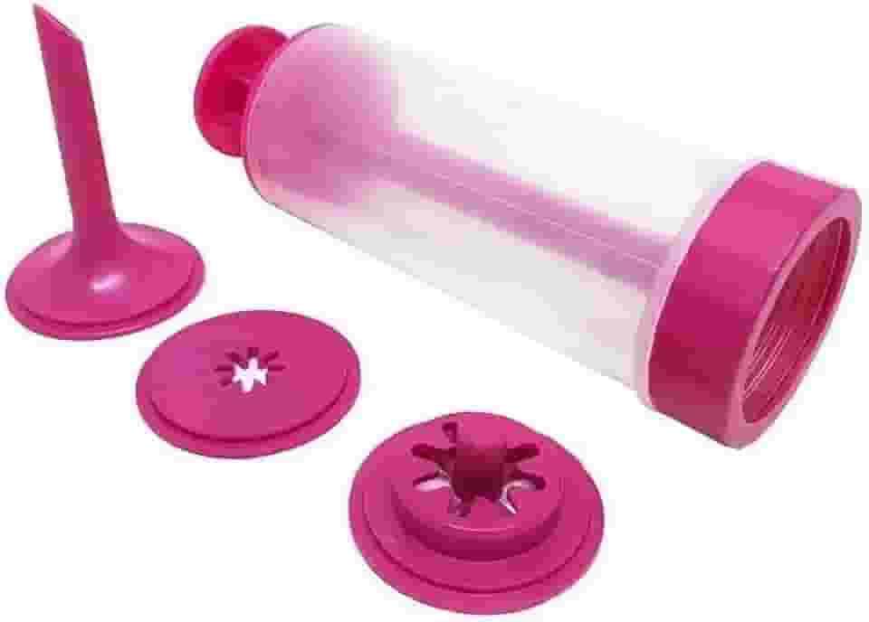 Máquina de Fazer Churros Manual Rosa