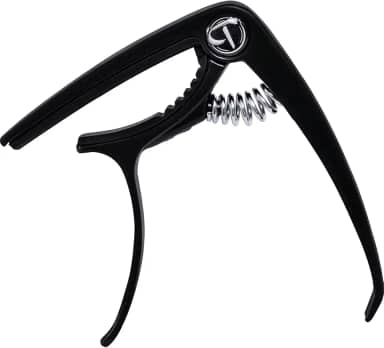 CAPOTRASTE PARA VIOLÃO EM ALUMÍNIO TONANTE - PRETO - CPT20