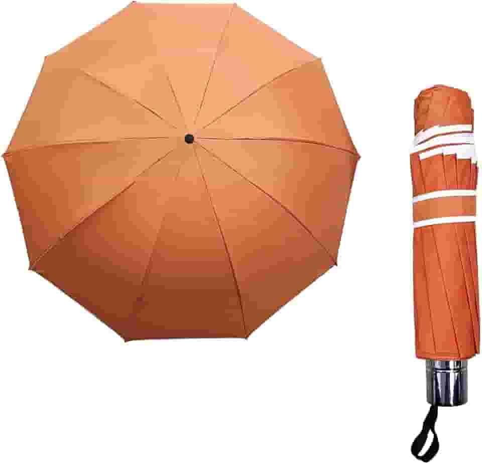 Guarda-Chuvas Dobráveis Compáctos Com Hastes Reforçadas Cabe Na Bolsa