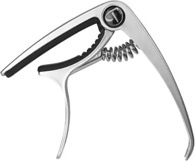 CAPOTRASTE PARA VIOLÃO EM ALUMÍNIO - PRATA - CPT20 - TONANTE