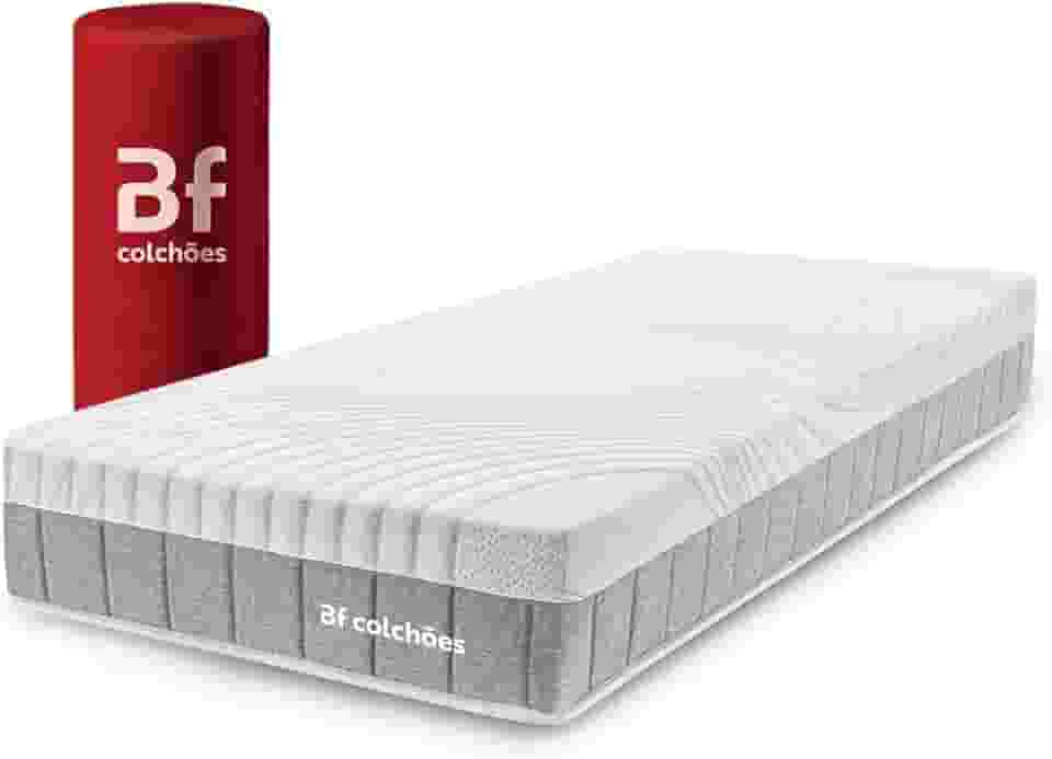 Colchão Solteirão Ortopédico BF Light a Vácuo 97x203cm BF Colchões