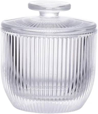 Manteigueira Francesa de Vidro Hauskraft, 9,5 x 9,5 x 11 cm, Transparente