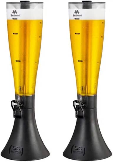 KIT - 2 Torres de Chopp Tulipa 3,5L Super Gelada - Marchesoni