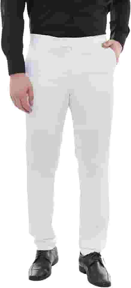 Calça Social Masculina Slim Calça de Terno Social Branco