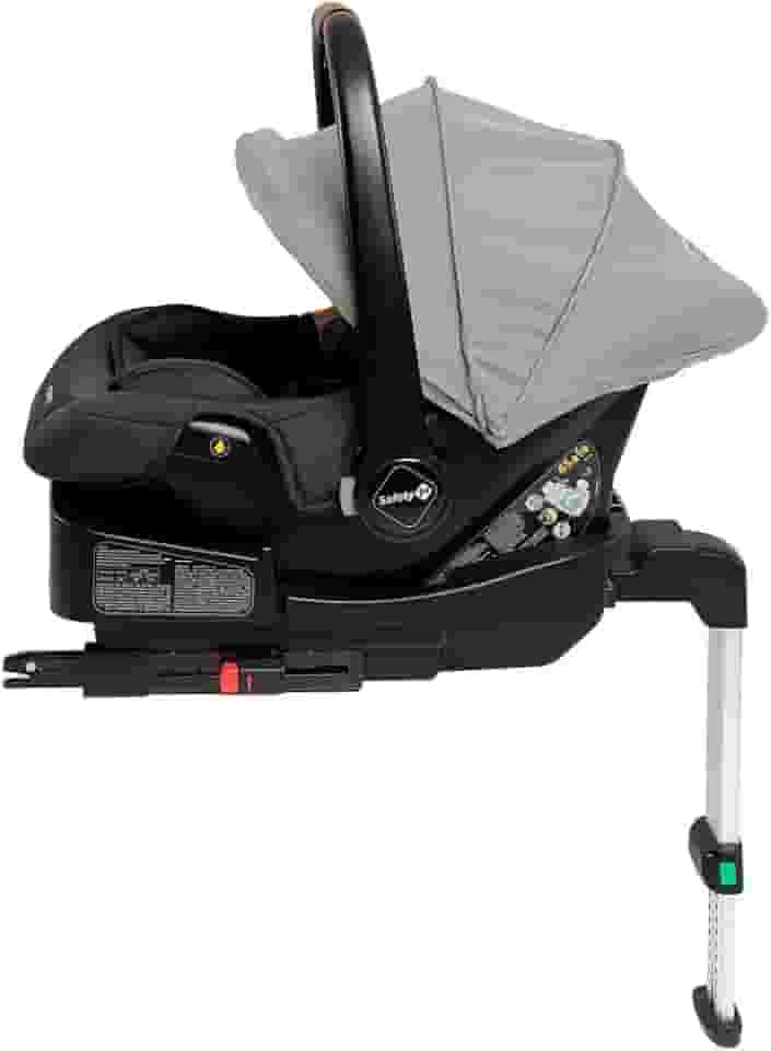Bebê Conforto Safety 1st, 4Safe, com base Isofix, Grey Frost