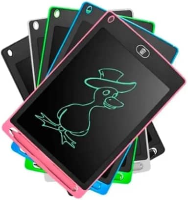 Lousa Tablet LCD para Desenho e Escrita Digital Infantil, Tela 8,5 Polegadas