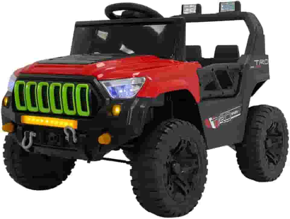 Bang Toys Carro Elétrico Infantil Jipe Titan XR 12v Vermelho