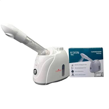 Vaporizador Facial Portátil com Ozônio para Limpeza de Pele K.Skin 110V/220V Oficial (Branco/Voltagem de 220v)