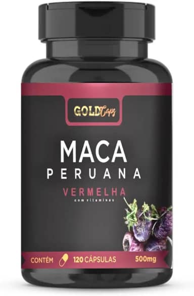 Maca Peruana Vermelha 500mg - 120 Capsulas