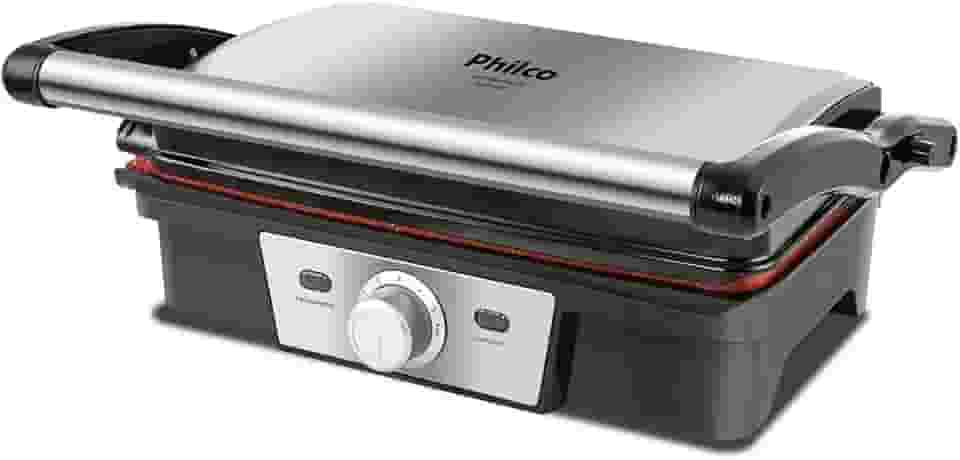Grill Philco PGR19PI Revestimento Redstone 7 temperaturas 220V