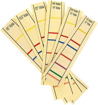 Artibetter Acessórios de violino adesivo guia de dedo para violoncelo traste adesivo de placa de traste adesivo de etiqueta para violoncelo 1/4 (amarelo) acessórios de violoncelo