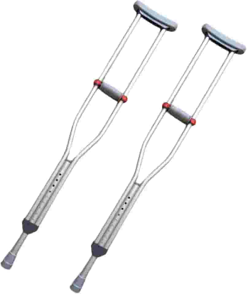 Muleta Axilar Par SC60 Tamanho P Suporta 130kg Hidrolight