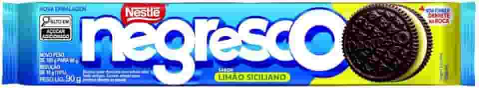 Negresco Biscoito Chocolate Recheio Limão Siciliano 90G