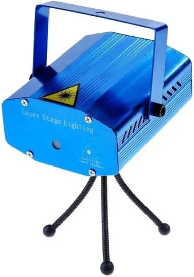 Genérico Mini Laser Projetor Holográfico Lazer Iluminação Para Festas Stage Lighting Luz Led Profissional 110V 220V